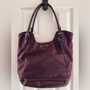 Tumi Deep Burgundy Travel Everyday Bag